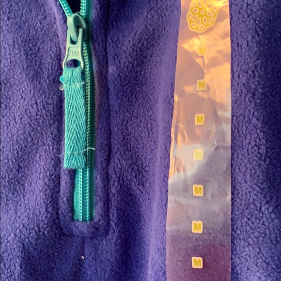 Made For Life zip fleece. Medium. NEW! - Picture 3 of 5